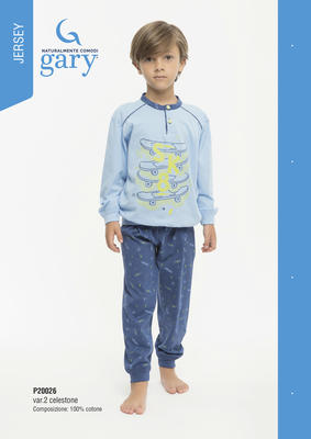 PYJAMAS FÜR JUNGEN M/L P30026 Tellini S.R.L. Großhandelskleidung